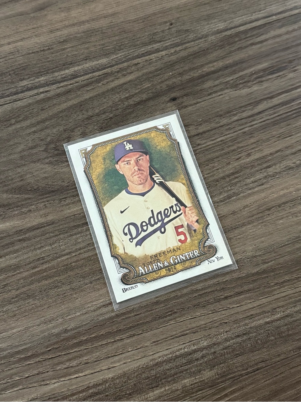 Freddie Freeman Baseball Card